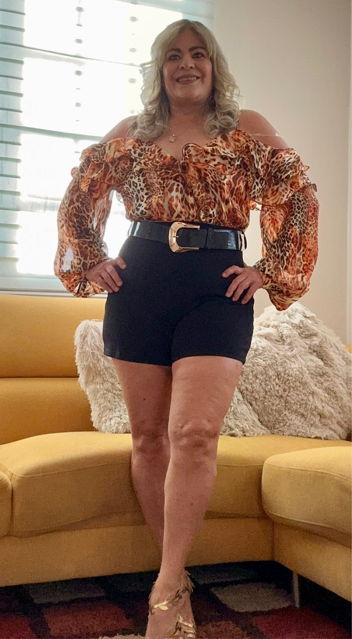 Animal Print Fashion Romper