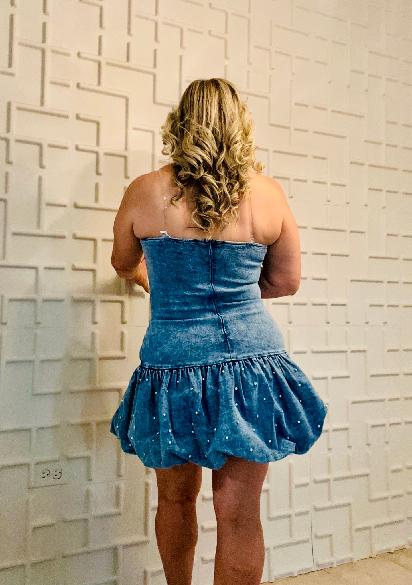 Denim Mini Dress