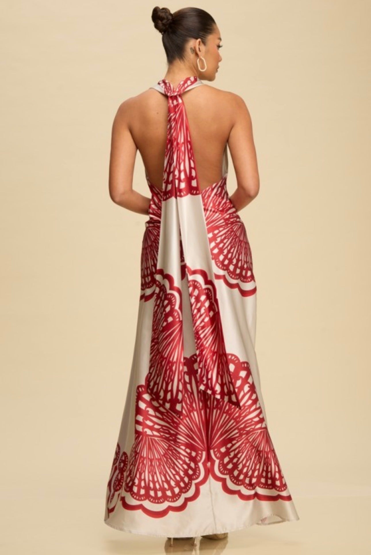 Satin Tie Dress