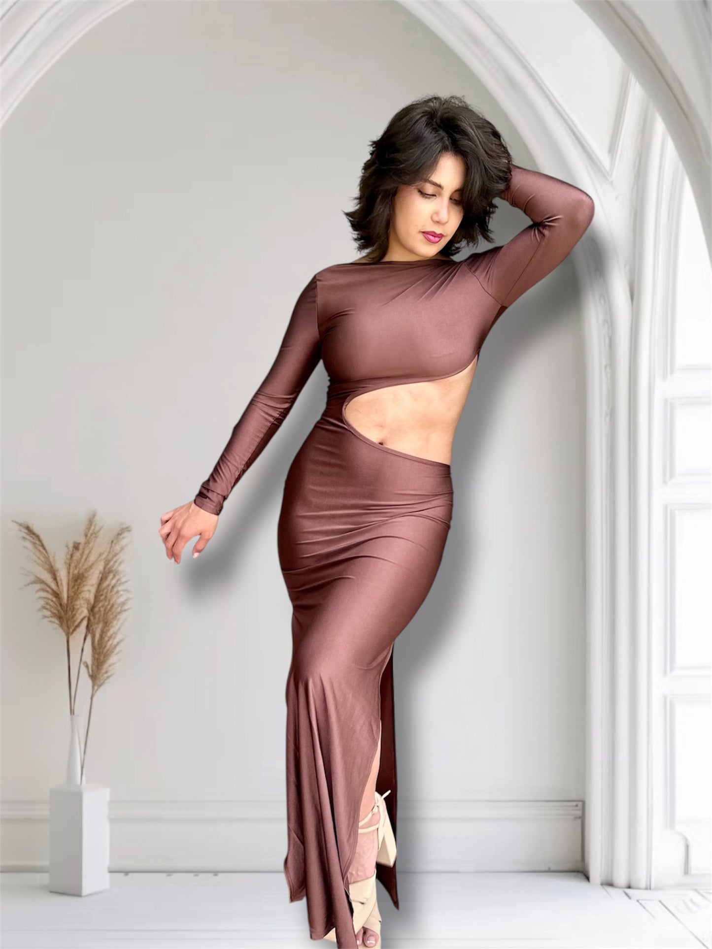 Naomi Cut Out Maxi Dress