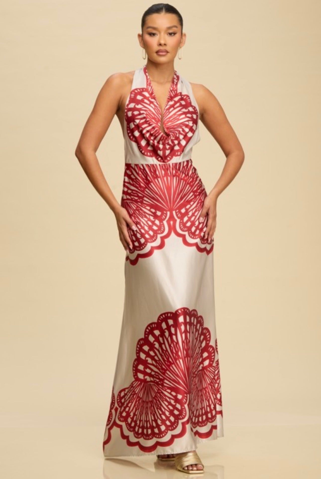 Satin Tie Dress